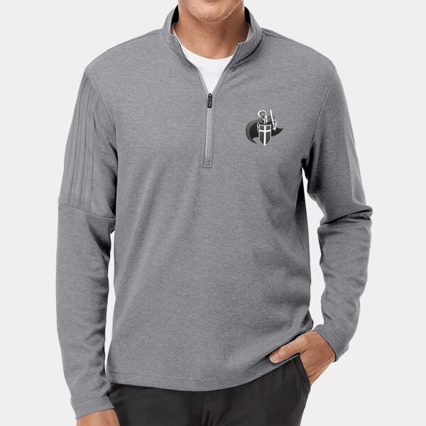 3-Stripes Quarter-Zip Sweater Thumbnail