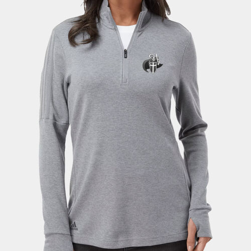 Women's 3-Stripes Quarter-Zip Sweater Thumbnail
